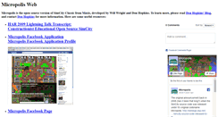 Desktop Screenshot of micropolisweb.com